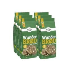 Bio Backmischung Wunderbrød Mit Nüssen Glutenfrei, Ganzer Karton 6 Stück