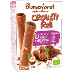 Bio Crousty Roll Kakao Haselnuss Glutenfrei