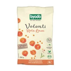 Bio Volanti Rote Linsen Pasta