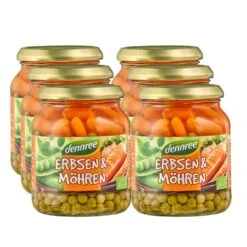 Bio Erbsen & Möhren, Ganzer Karton 6 Stück
