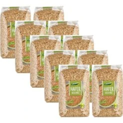 Bio Hafer Geschält, Ganzer Karton 10 Stück