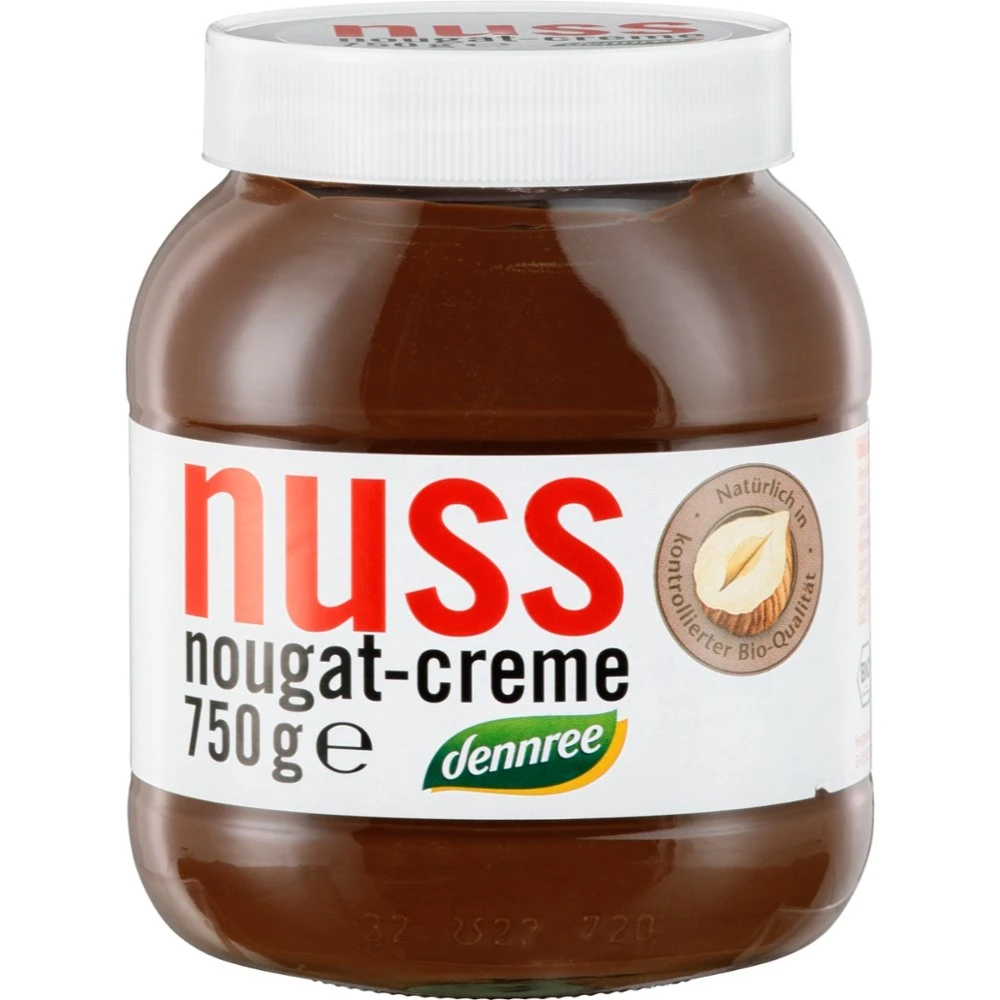 Bio Nuss-Nougat-Creme 1 Bio Nuss-Nougat-Creme