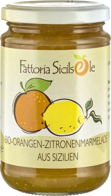 Bio Orange-Zitronenmarmelade 1 Bio Orange-Zitronenmarmelade