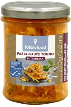 Bio Pasta-Sauce Tonno Puttanesca