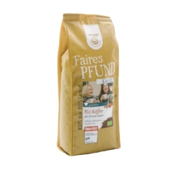 Bio Faires Pfund Kaffee, Gemahlen