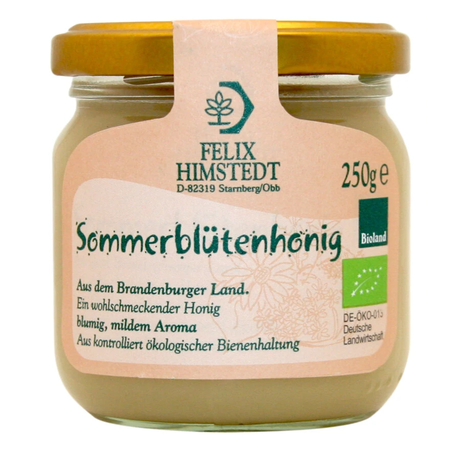 Bio Sommerblütenhonig 1 Bio Sommerblütenhonig