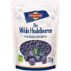 Bio Wilde Heidelbeeren Gefriergetrocknet