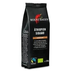 Bio Röstkaffee Äthiopien Sidamo, Gemahlen