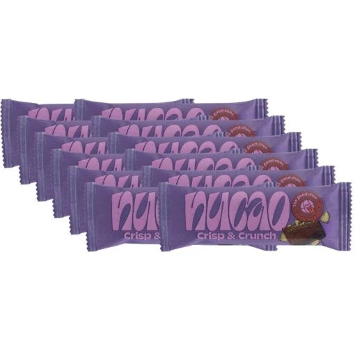 Bio Crisp & Crunch Riegel, Ganzer Karton 12 Stück -Würze Verkaufsgeschäft nucao bio crisp und crunch riegel ganzer karton 12 stueck 0 372kg 96ec99b4cc4e11bce0be65778eda91067e0918f1
