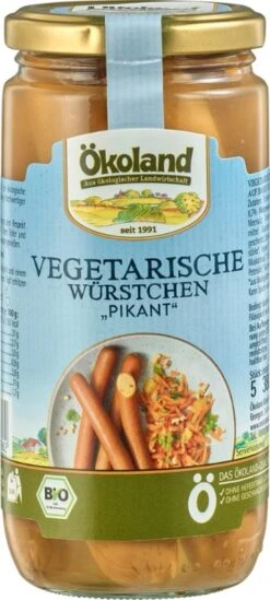 Bio Vegetarische Würstchen Pikant