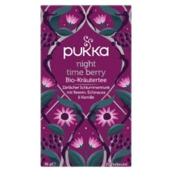Pukka Bio Kräutertee Night Time Berry, Beutel