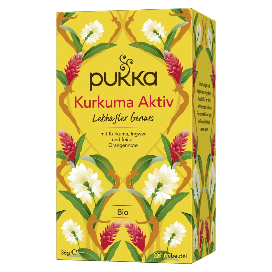 Pukka Bio Turmeric Active Kurkuma Tee 1 Pukka Bio Turmeric Active Kurkuma Tee