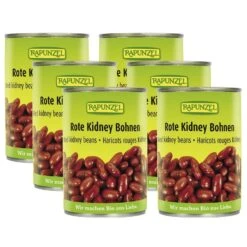 Bio Rote Kidney Bohnen In Der Dose, Ganzer Karton 6 Stück