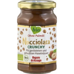 Bio Nocciolata Crunchy Haselnuss-Nougat Aufstrich