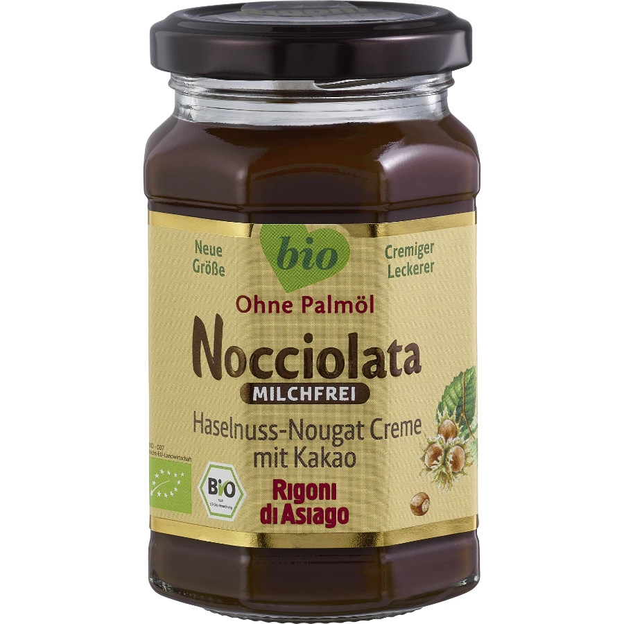 Bio Nocciolata Nuss-Nougat Aufstrich Milchfrei 1 Bio Nocciolata Nuss-Nougat Aufstrich Milchfrei