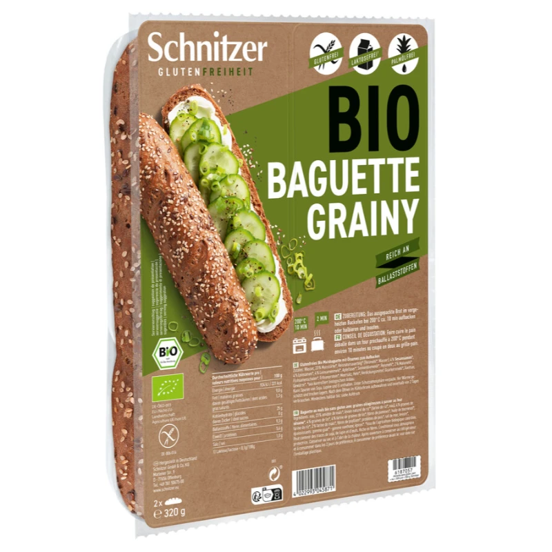 Bio Baguette Grainy Maisbaguette Mit Ölsamen 1 Bio Baguette Grainy Maisbaguette Mit Ölsamen