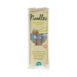 Bio Nudeln Aus Braunem Reis Mit Wakame