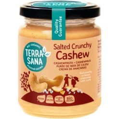 Bio Cashewmus Crunchy Mit Steinsalz
