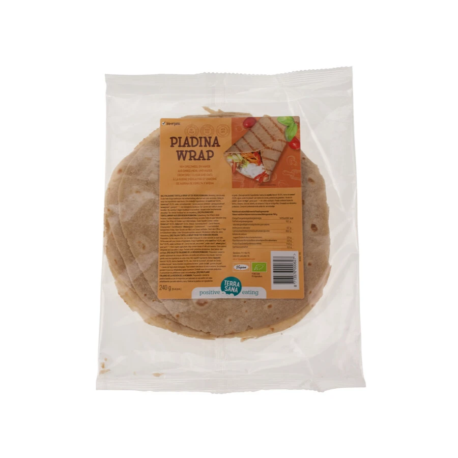 Bio Wrap Piadina Dinkelmehl Und Hafer 1 Bio Wrap Piadina Dinkelmehl Und Hafer